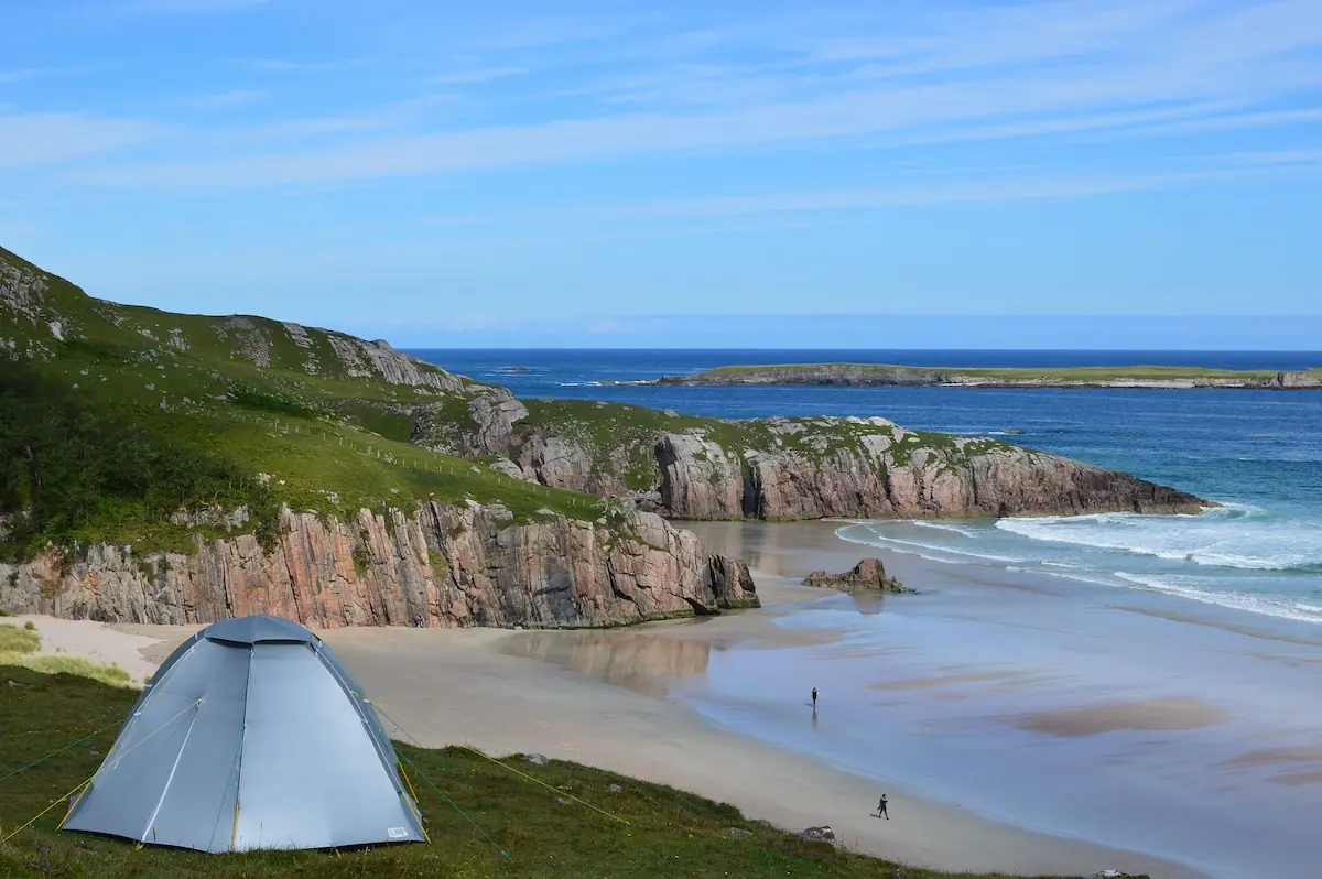 Tent on the beach